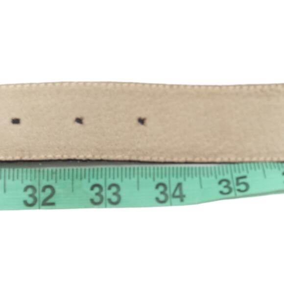 Christian Dior Dark Brown Leather Belt Size M/L - Picture 4 of 8